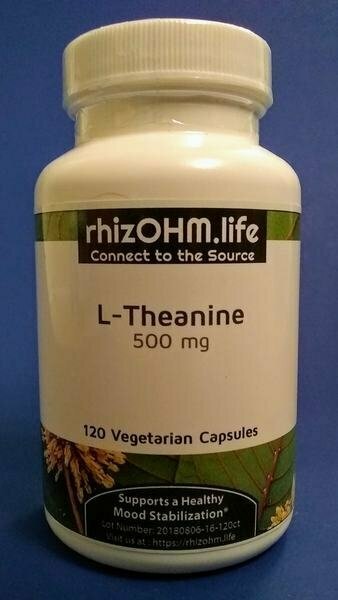 L-Theanine 500 mg x 120 Veggie Caps