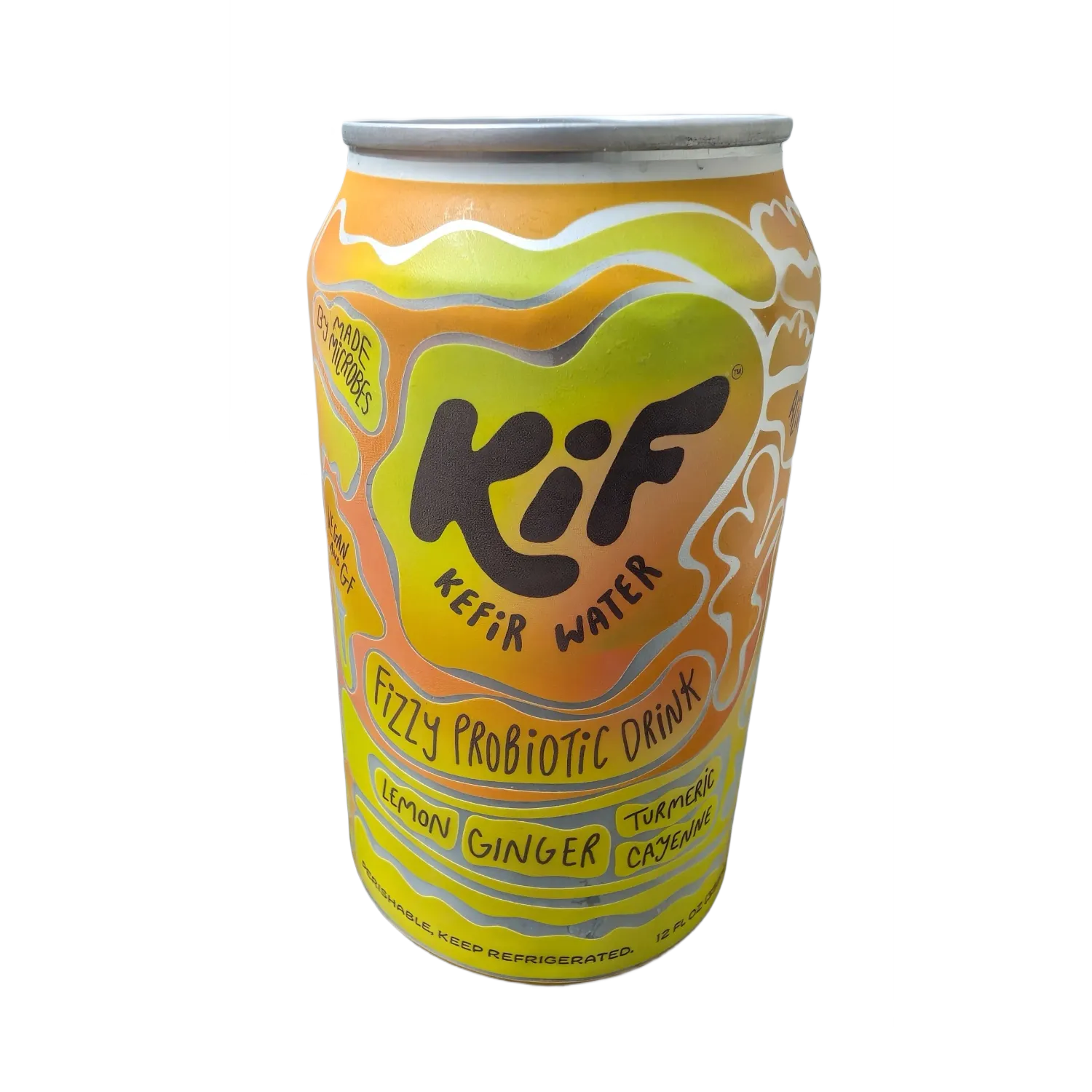 Lemon-Ginger-Turmeric-Cayenne Kefir Water