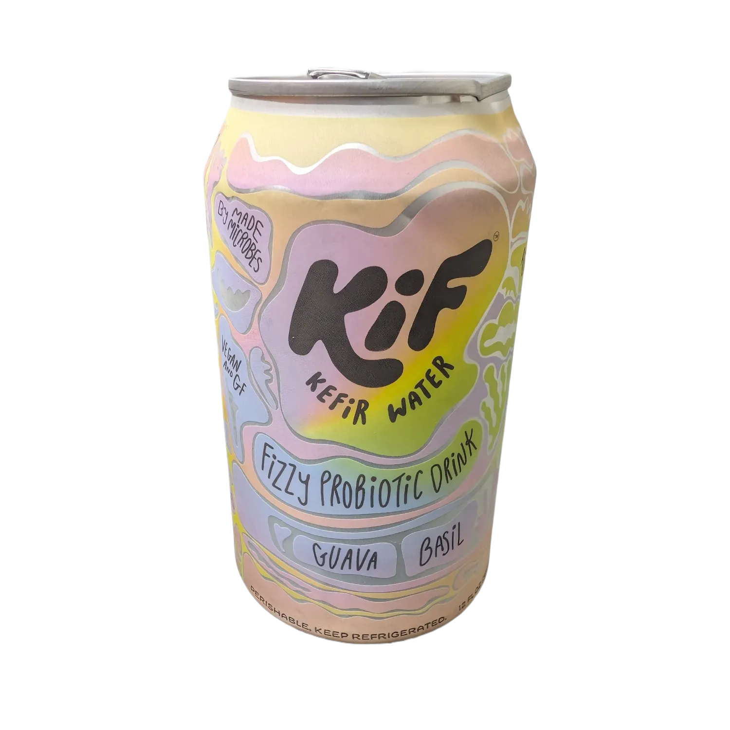 Guava-Lime-Basil Kefir Water