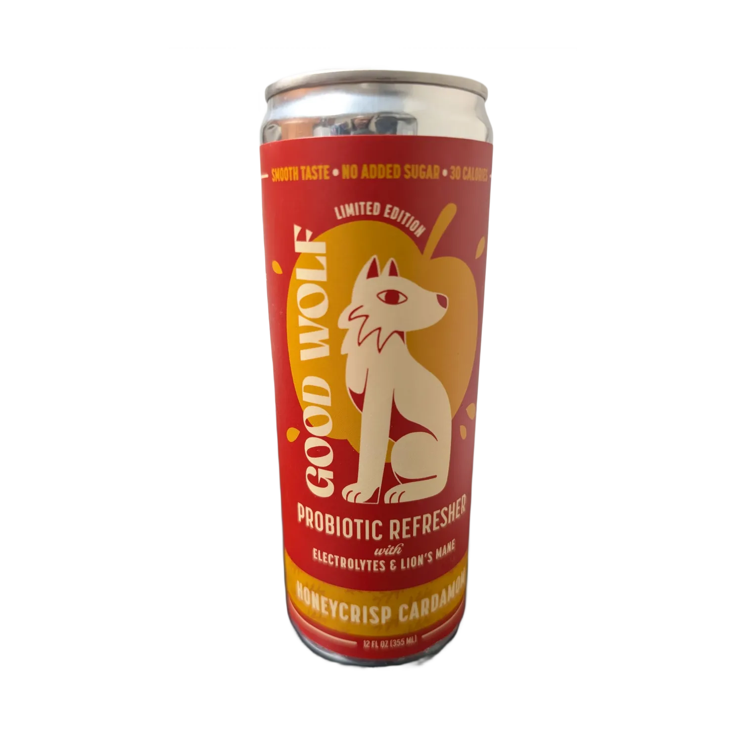 Honeycrisp Cardamom Probiotic Refresher W Lion&#39;s Mane &amp; Electrolytes