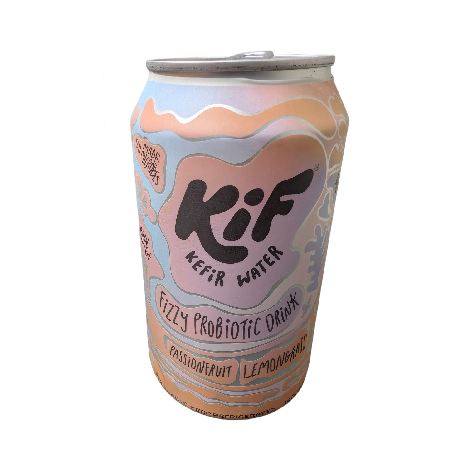 Passionfruit-Lemongrass Kefir Water