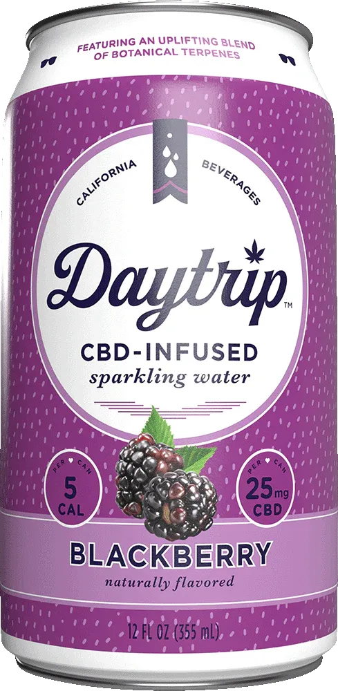 Blackberry CBD Infused Sparkling Water