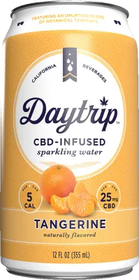 Tangerine CBD Infused Sparkling Water