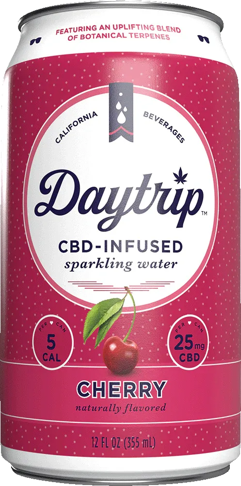 Cherry CBD Infused Sparkling Water