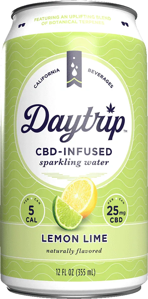 Lemon Lime CBD Infused Sparkling Water