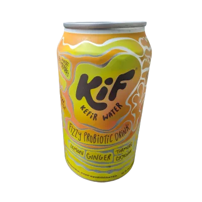 Lemon-Ginger-Turmeric-Cayenne Kefir Water