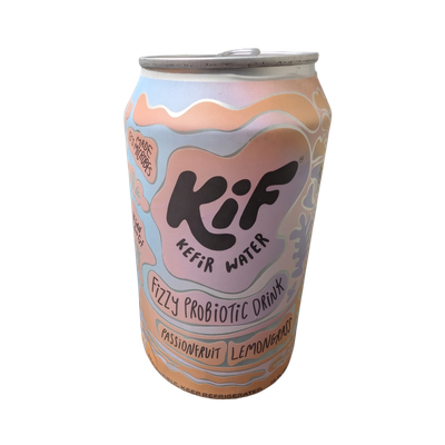 Passionfruit-Lemongrass Kefir Water