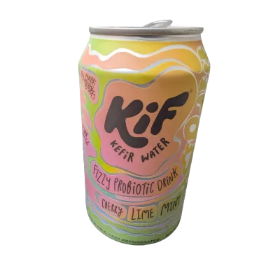 Cherry-Lime-Mint Kefir Water