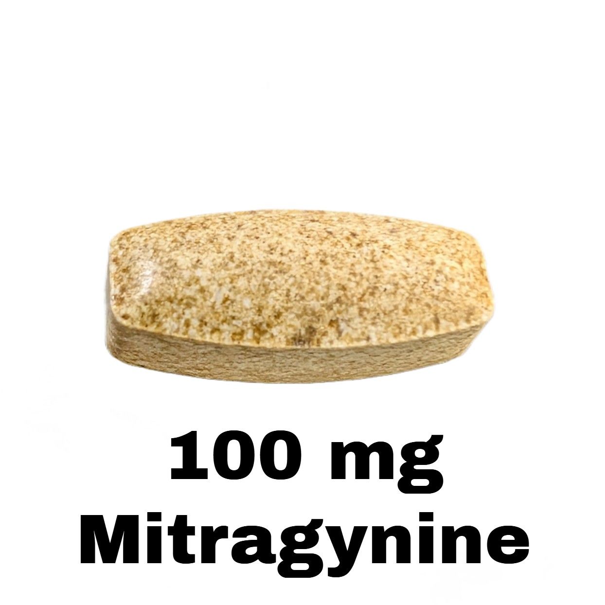 Mitragynine Tablets Chewable and Sublingual Tablets - (100 mg each)