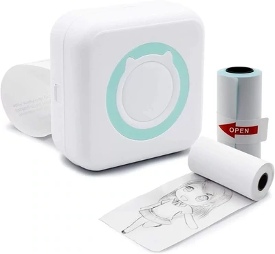 Portable Mini Thermal Printer Wirelessly