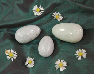 Jade, Aventurine Obsidian, Rose Quartz, or Amethyst Energy Egg for Sexual Energy Practice