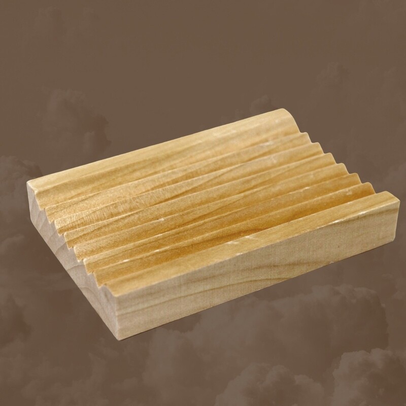 Houten zeepbakje
