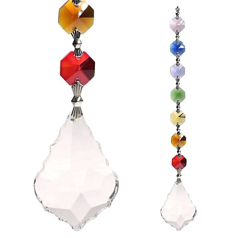 Feng shui kristal met blad