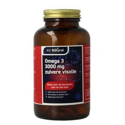 Omega 3 3000mg (zuiver)
