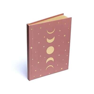 Notitie of schetsboek Maanfasen en sterren, Oud roze