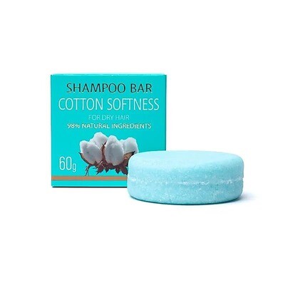 Milde verzorging van je haar met deze shampoo bar katoen