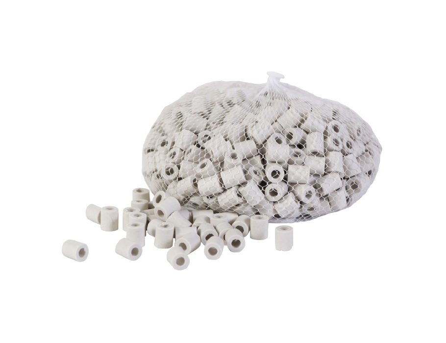 Keramiek buisjes, voor alle schoon water toepassingen, net 500 gram