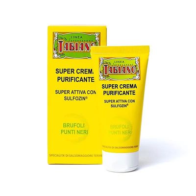 Biosulfur creme, tegen puistjes en mee-eters.