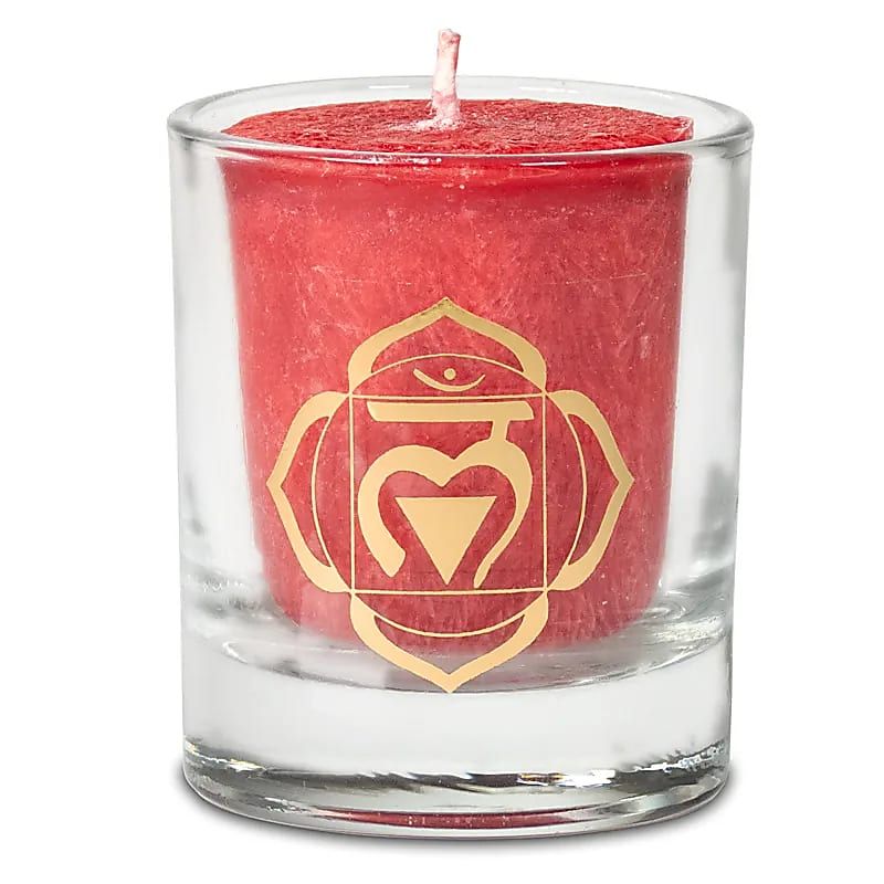 Votif Geurkaars 1ste Chakra