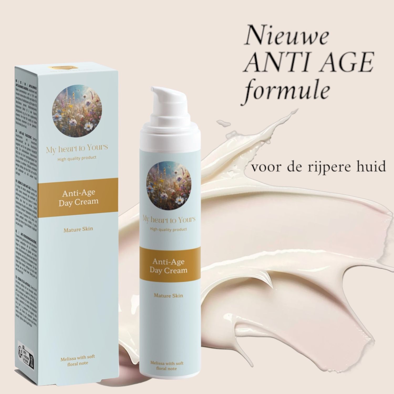 Anti Age dagcreme, fluweelzachte textuur 50 ml