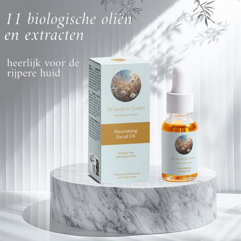 Voedende gezicht olie, 11 prachtige oliën bij elkaar.  30ml
