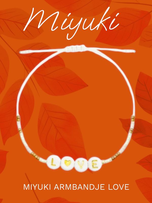 Miyuki Armband, LOVE