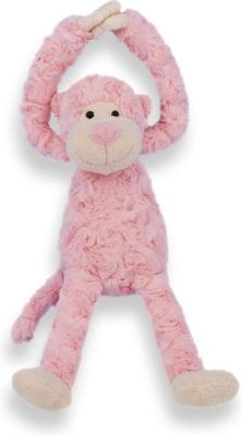 Pluche roze slingeraap