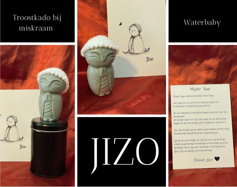 JIZO, troostcadeau bij een miskraam of stil geboren kindje