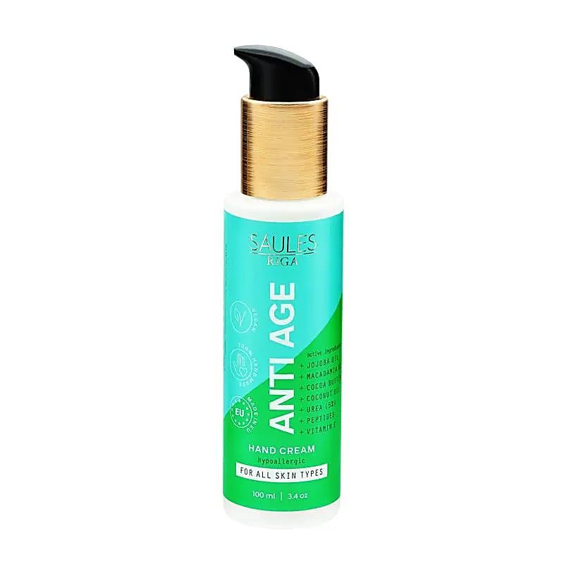 Handen creme Anti Age in handige doseer flacon, 