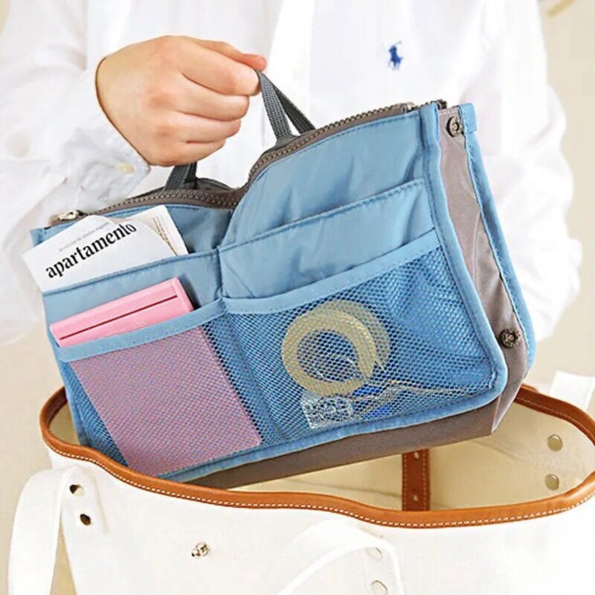 Tas organizer, Bag in bag of toilet tas