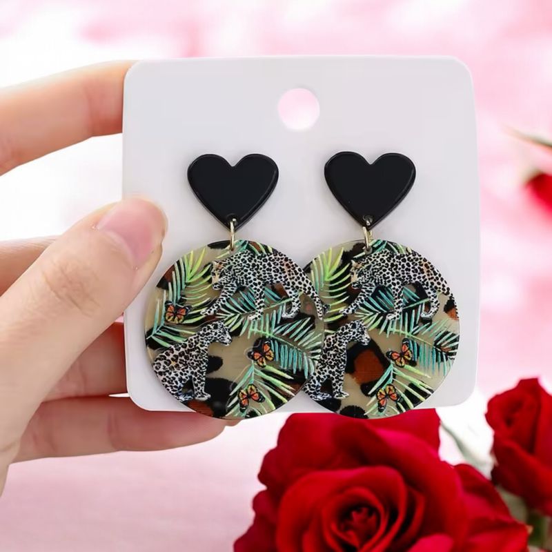 Oorbellen Butterfly Heart