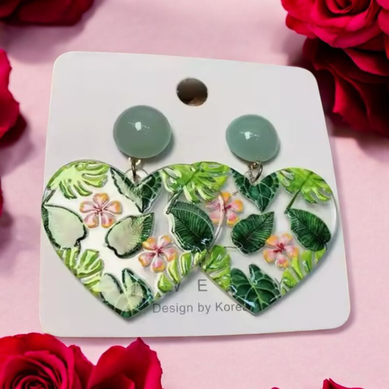 Oorbellen Rose at Heart