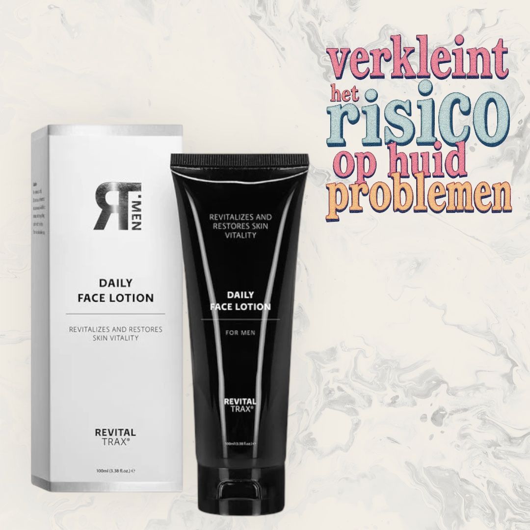 Daily Face lotion voor mannen, Revitaltrax