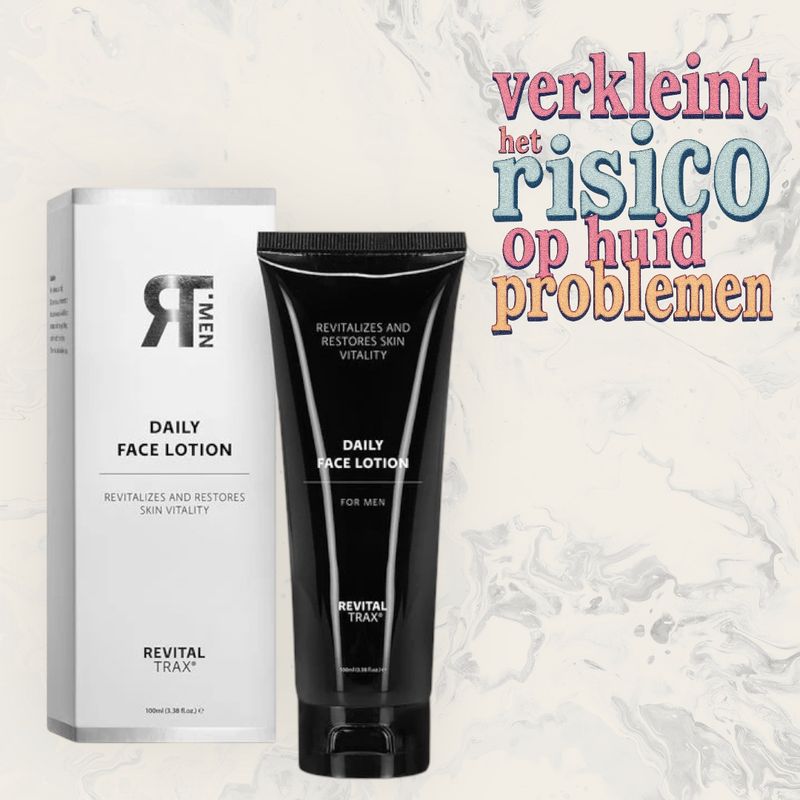 Daily Face lotion voor mannen, Revitaltrax