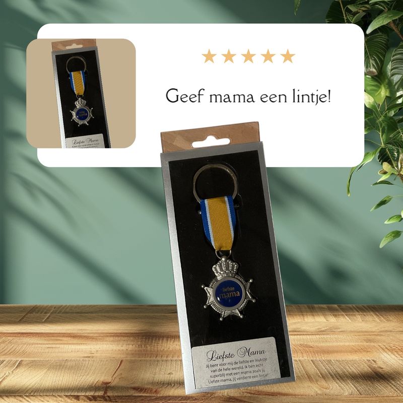 Een echt lintje voor je mama