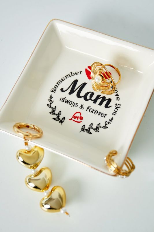 Sieraden schaaltje Love Mom