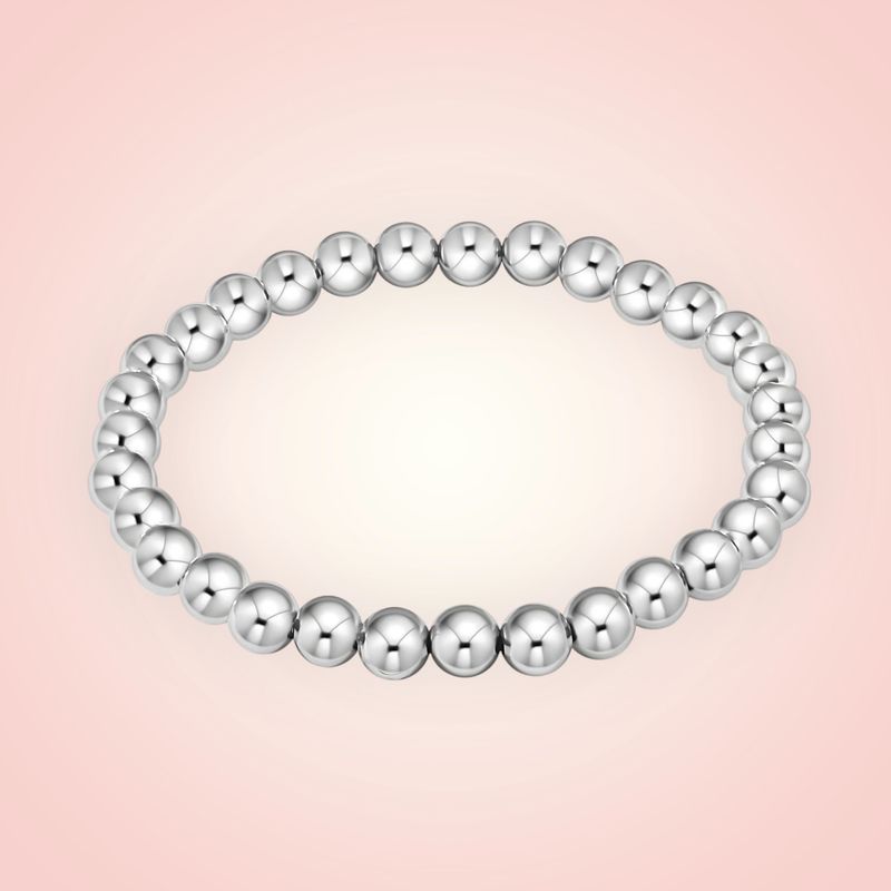 Armband bolletjes van Stainless Steel