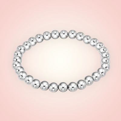 Armband bolletjes van Stainless Steel