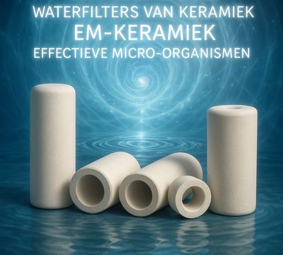 Waterfilters van keramiek, een japanse uitvinding