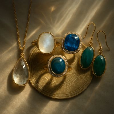 Sieraden uit de Elegance collectie van My heart to yours, RVS met 3 x een laag 18 K goud, blijft mooi