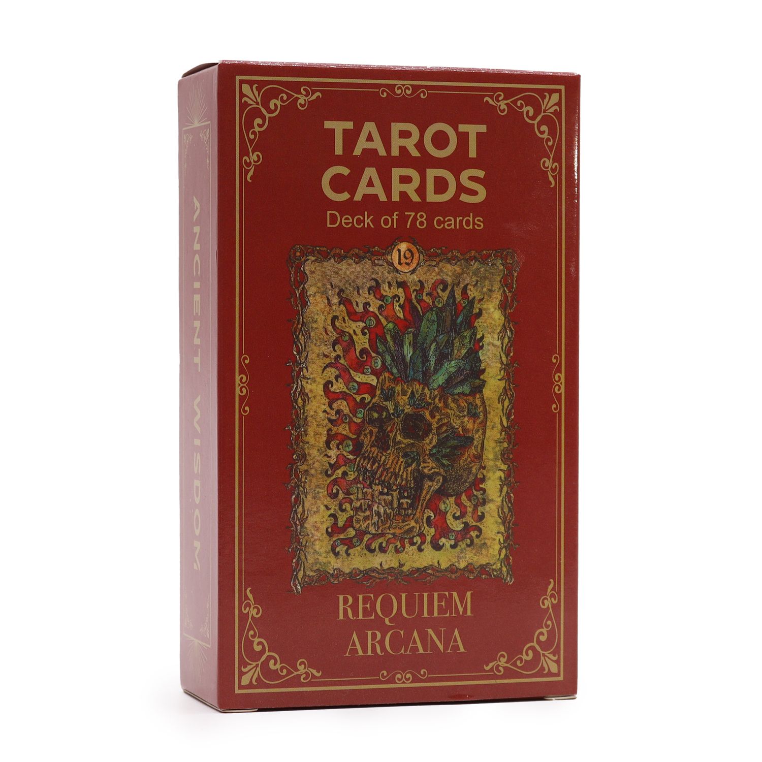 Tarot kaarten set met boekje en uitleg, Requiem arcana
