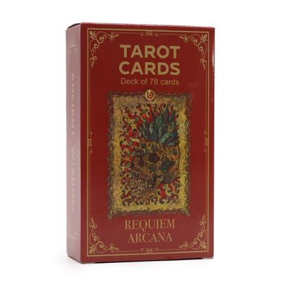 Tarot kaarten set met boekje en uitleg, Requiem arcana