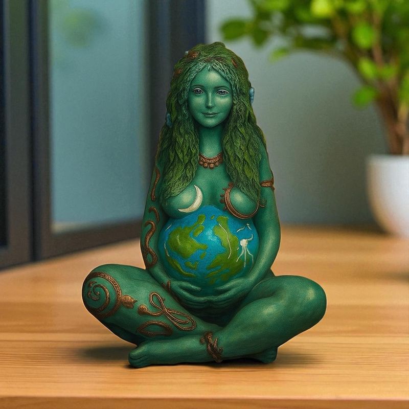 GAIA, beeldje moeder aarde Gaia