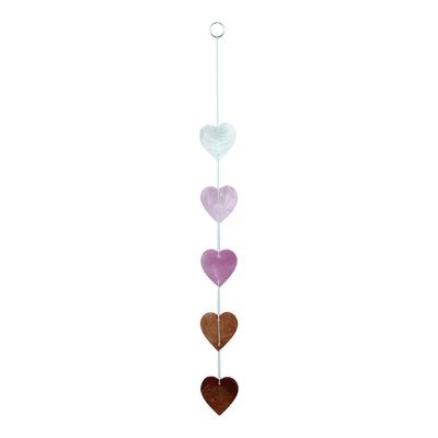 hanger hartjes van Capiz schelp