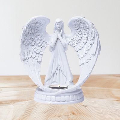 Kaarshouder/waxinelichthouder Engel