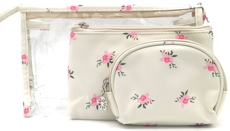 Mooie 3-delige make up tassen set