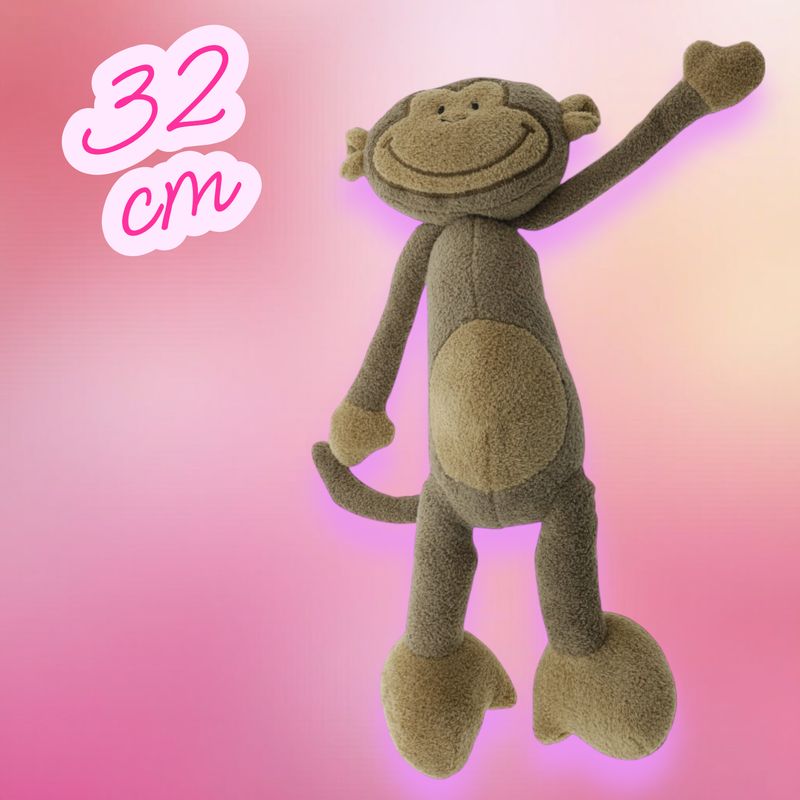 knuffel slungel aap 32 cm
