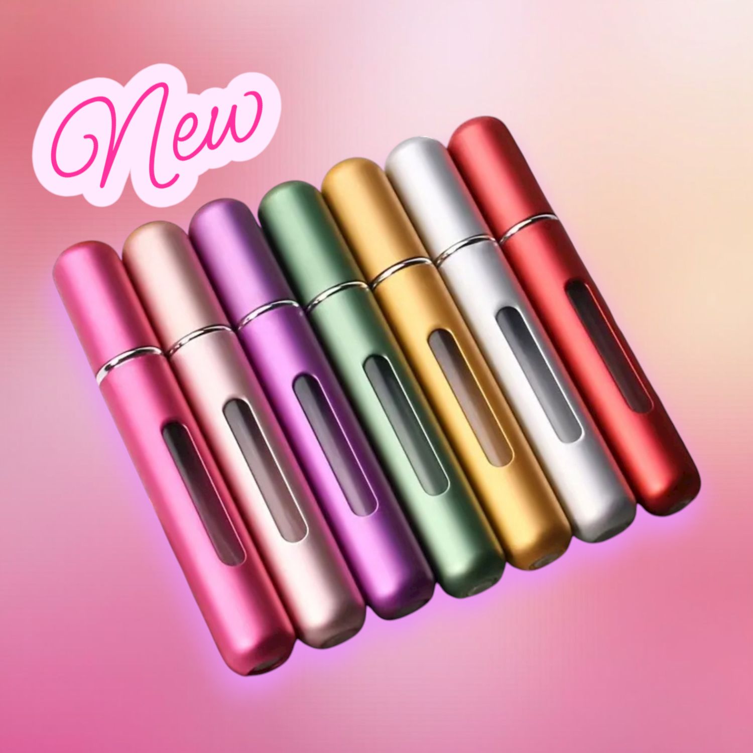 Mini Parfum Navulbare Spray 8ml voor in je tas Mini Parfum Navulbare Spray 8ml voor in je tas, voor op reis, naar je werk, altijd je favoriet parfum bij de hand