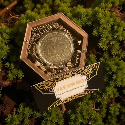 Betoverende Ja/Nee Munt Betoverende Ja/Nee Munt