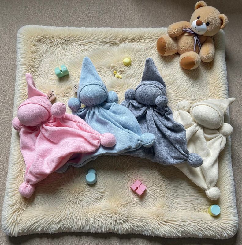 Sussekind popjes voor de allerkleinsten, in 4 kleuren